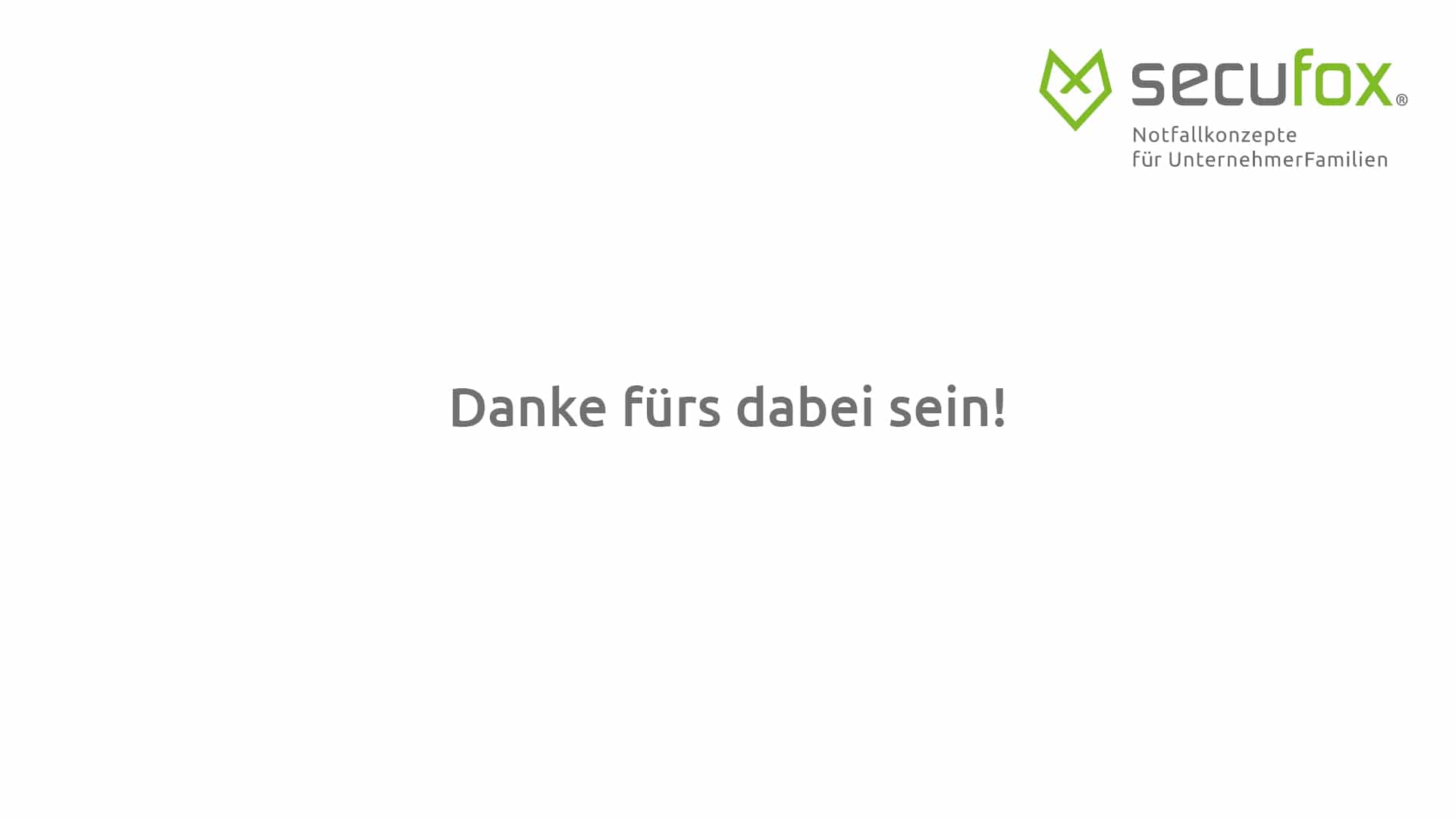 End Card - Ihr Notfallkonzept Kopieren